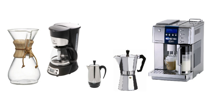 Types Of Coffee Makers